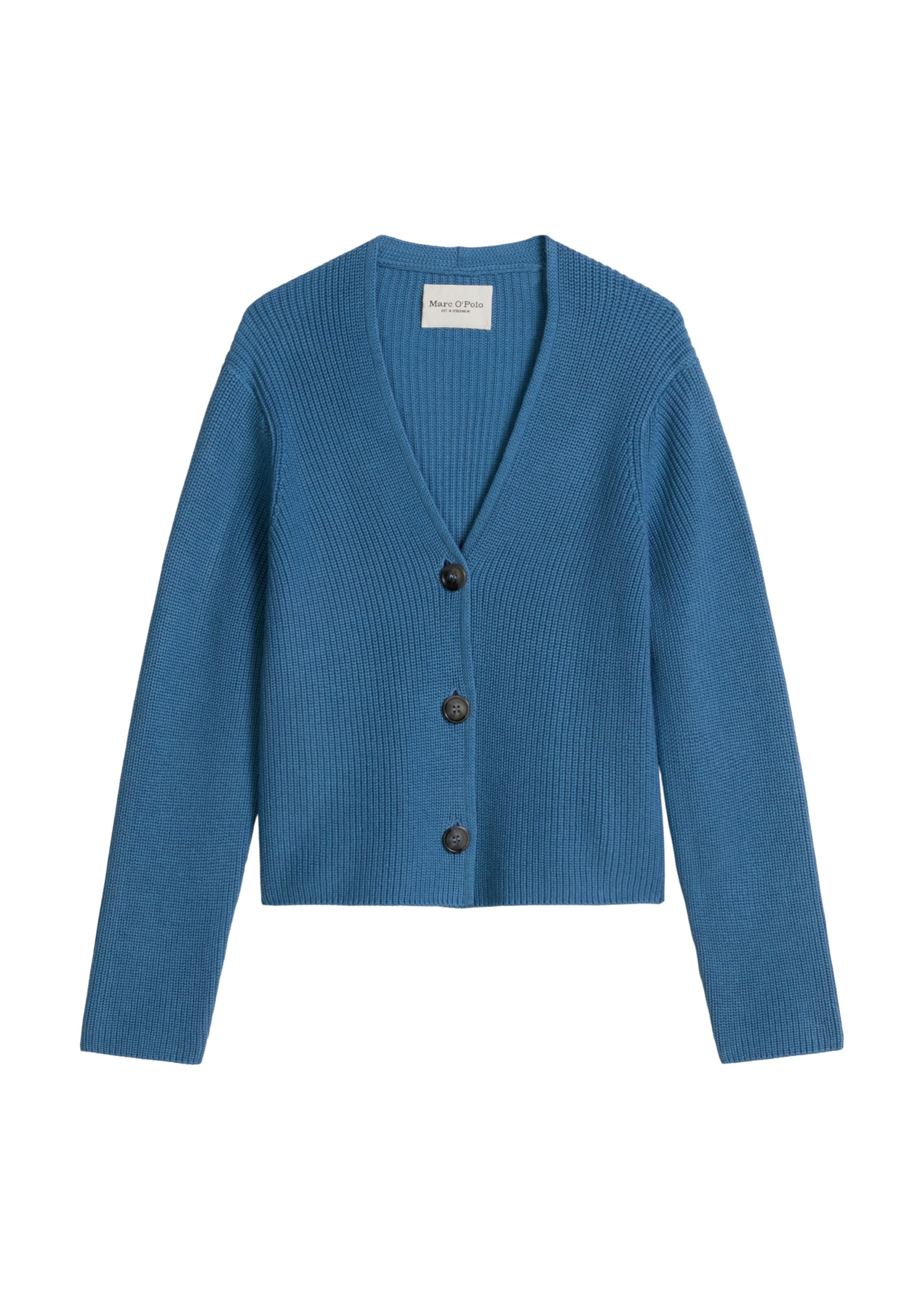 Marc O'Polo Knit cardigan in Blue: front