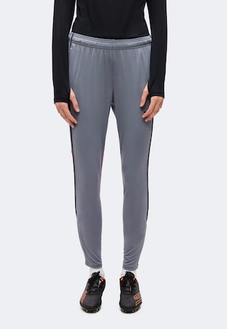 UNDER ARMOUR Regular Workout Pants 'Challenger' in Grey: front