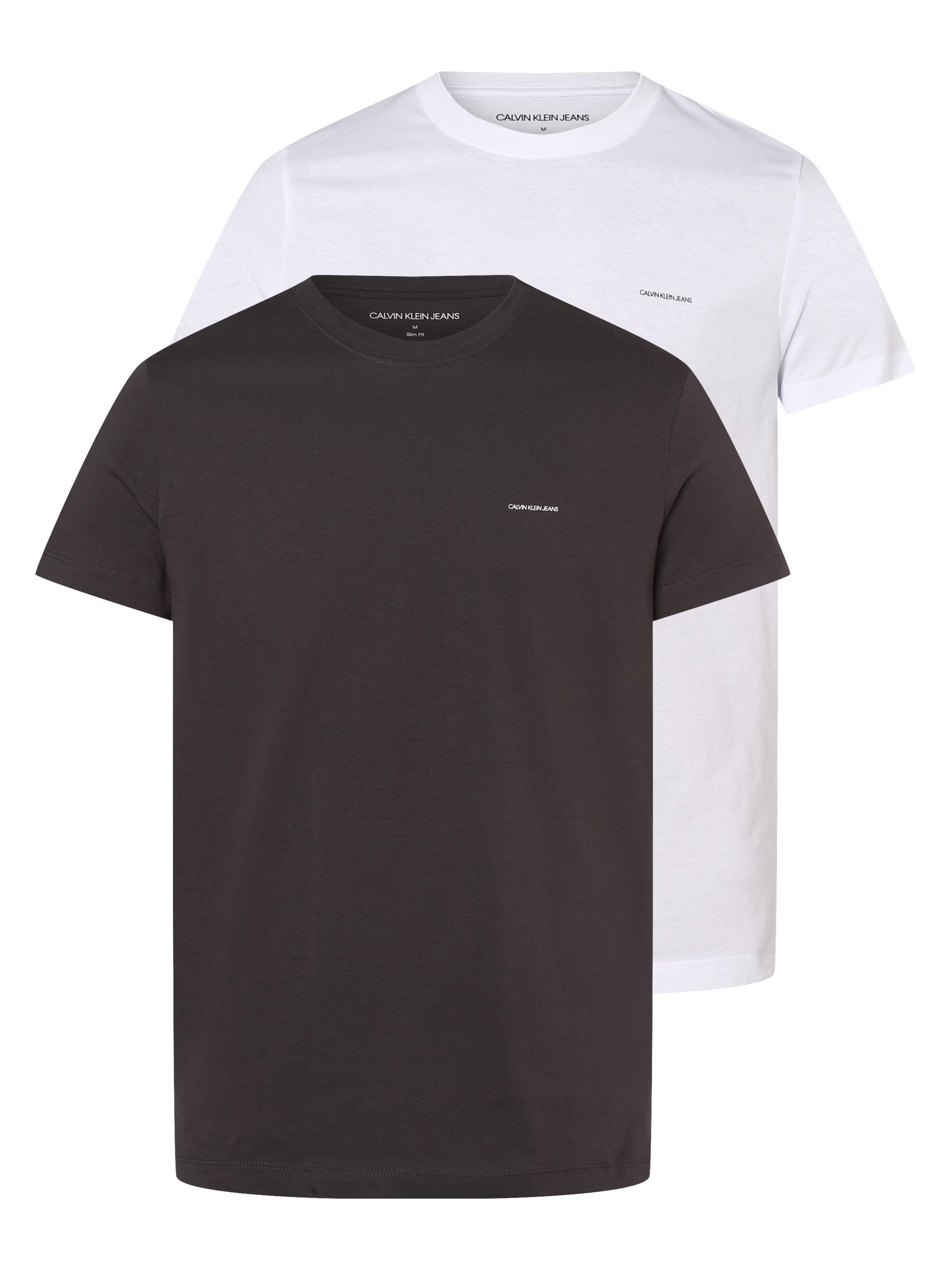 Mężczyźni Koszulki Calvin Klein Jeans Koszulka w kolorze Antracytowy, Białym 