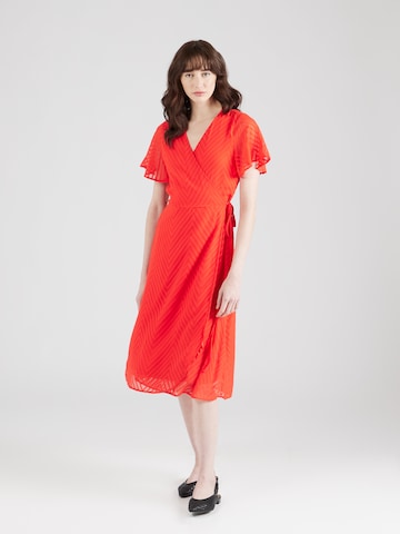 VILA Sukienka 'MICHELLE' w kolorze czerwony: przód