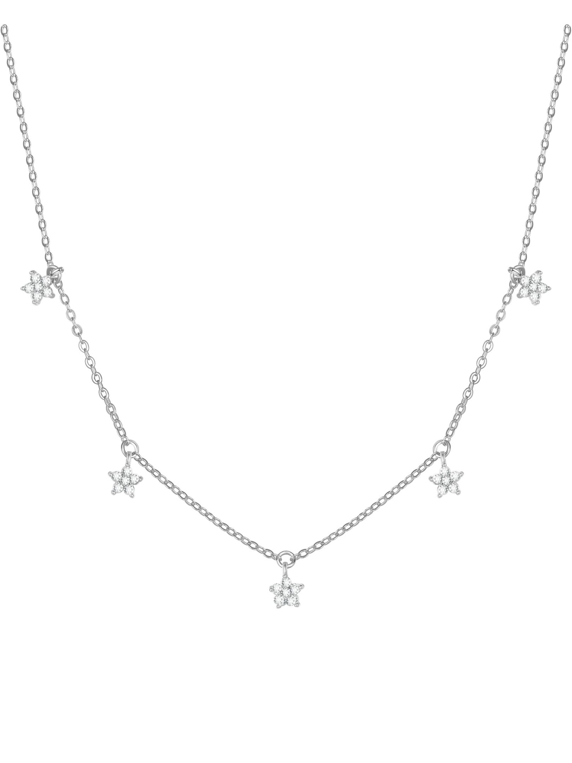 Hey Happiness - Cadena 'Bloom' en plata