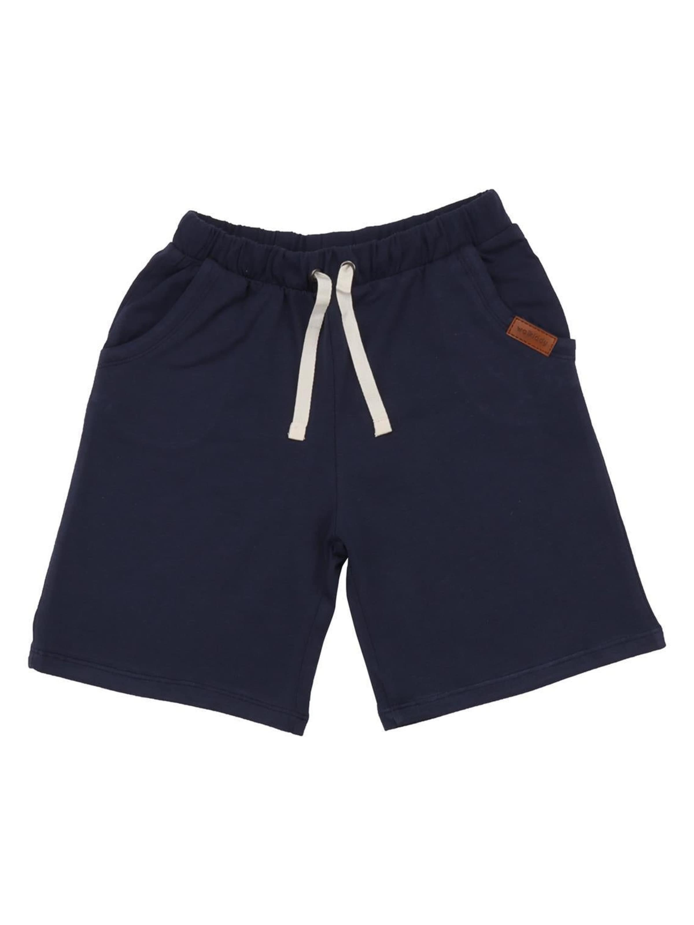 Walkiddy Regular Pants in Blue: front