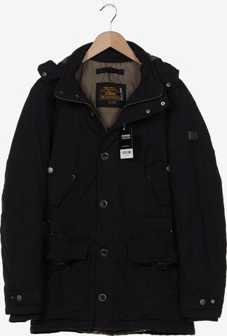 s.Oliver Jacket & Coat in L in Black: front