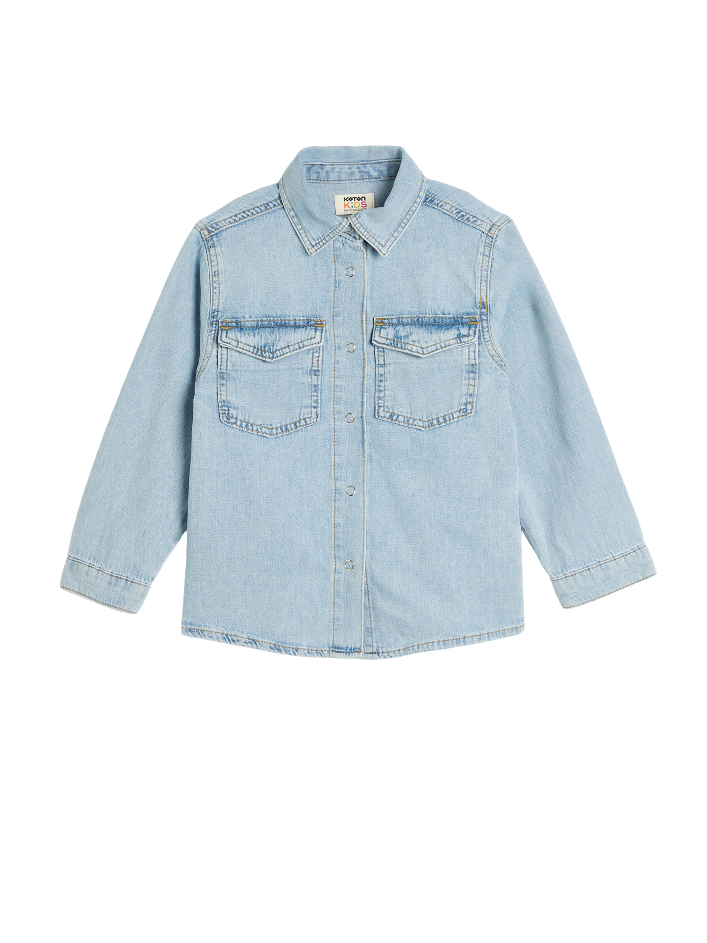 Koton Between-season jacket in Blue: front