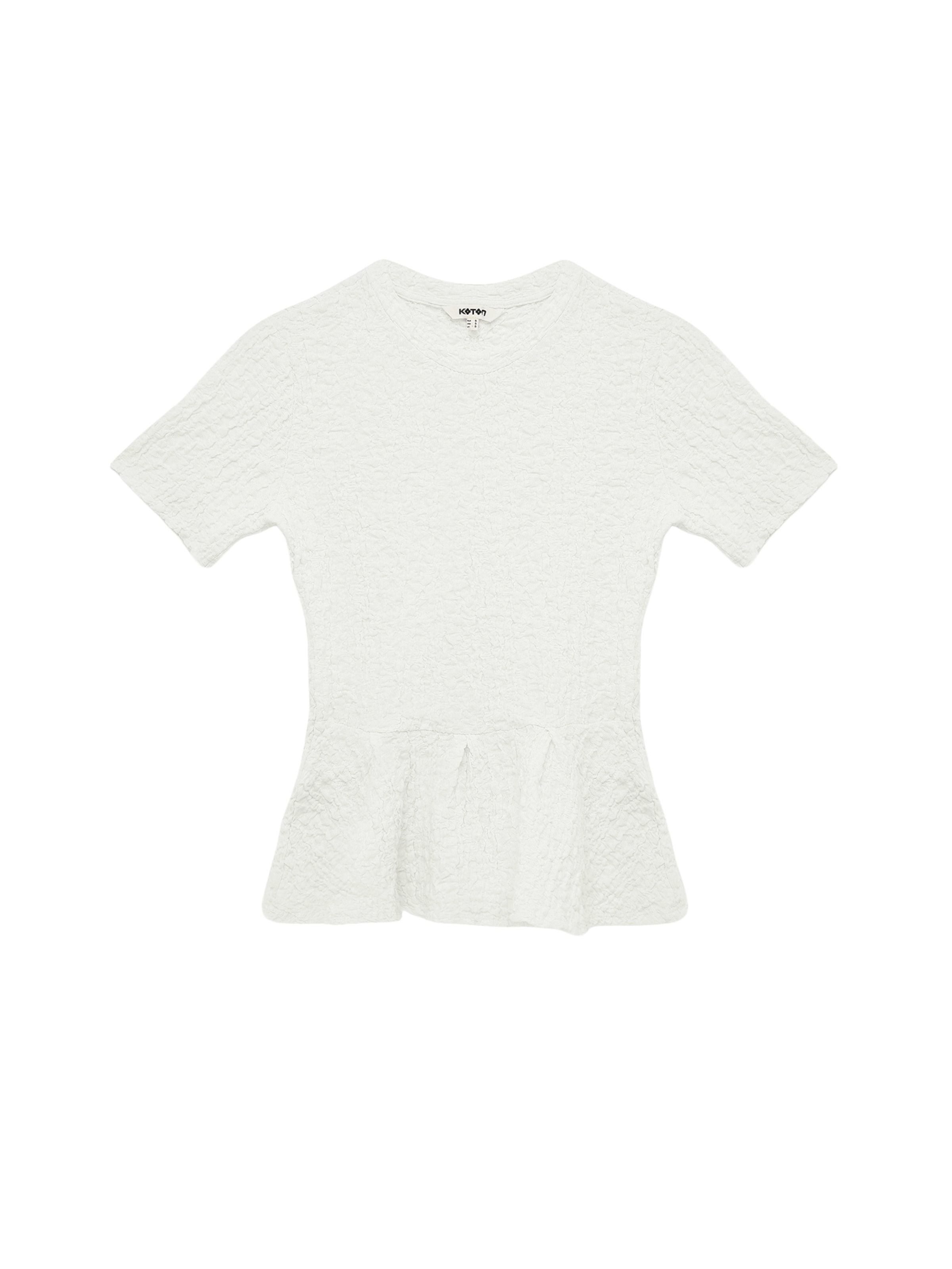 Koton Shirt in Beige: voorkant