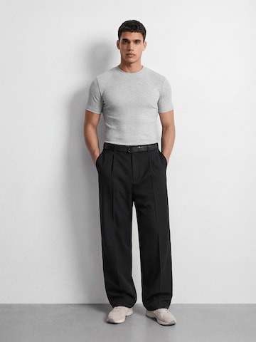 Burocs Shirt '3 PACK Slim Rib' in Schwarz