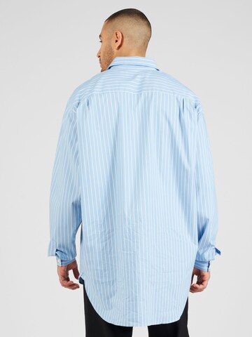 TOPMAN Comfort fit Button Up Shirt in Blue