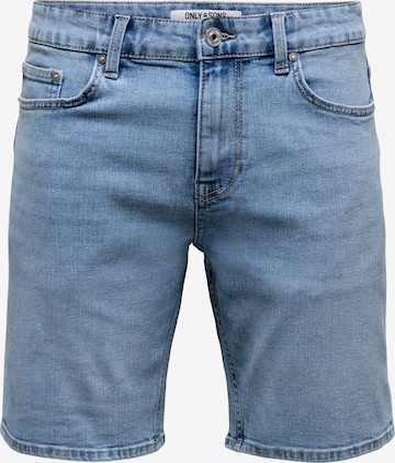 Regular Jean 'ONSWEFT' Only & Sons en bleu : devant