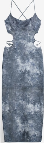 Bershka Dress in Blue: front