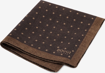 Boggi Milano Pocket square in Brown: front