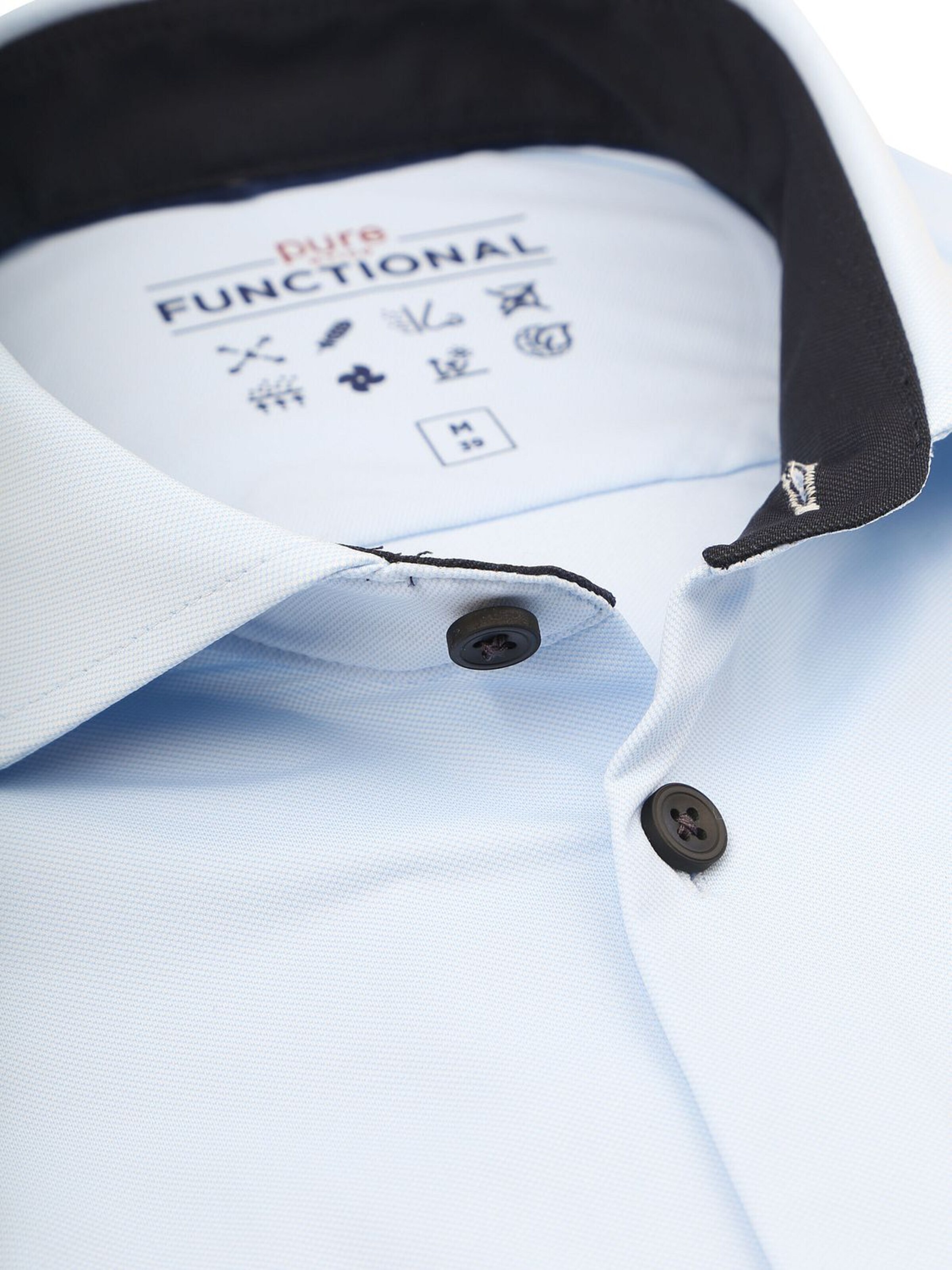 PURE Slim Fit Hemd‌‌‌‌‌‌‌ in Blau