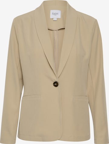 SAINT TROPEZ - Blazer 'Celest' em bege: frente