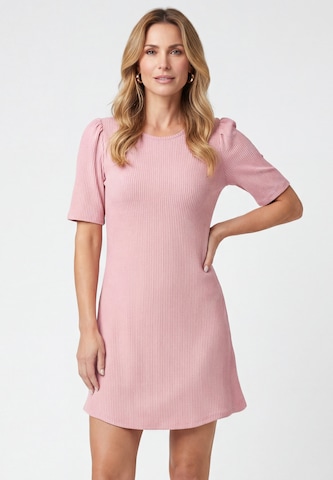 usha BLACK LABEL Jurk in Roze: voorkant