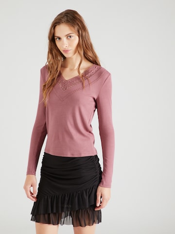 ABOUT YOU Shirt 'Ellen' in Roze: voorkant