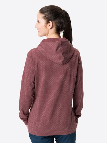 VAUDE Sportsweatshirt 'Tuenno' in Rot