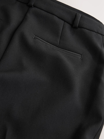 Bootcut Pantalon à plis Next en noir