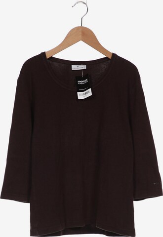TOM TAILOR Top & Shirt in XXL in Brown: front