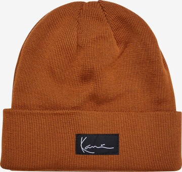 Karl Kani Beanie in Brown: front