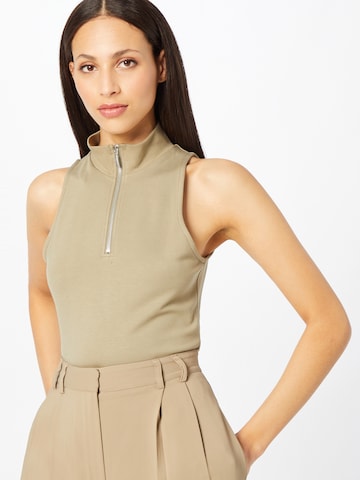 Gestuz Top 'Malba' in Beige: front