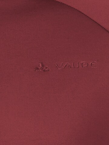 VAUDE Athletic fleece jacket 'Capacida' in Red