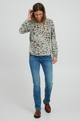 Camicia da donna 'Fresida' di Fransa in verde