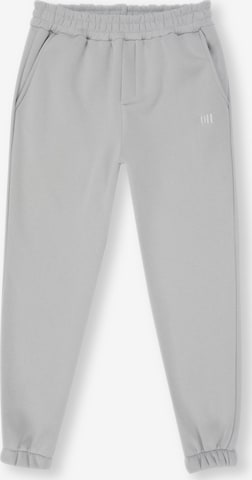 Regular Pantalon de sport 'Jogginghose mit Bündchen – 3-Faden innen angeraut' Ossy Homer en gris : devant