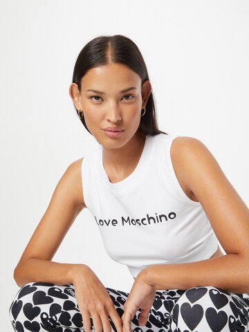 Love Moschino Top in White