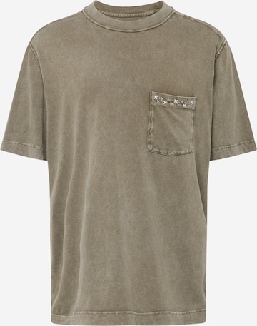 Abercrombie & Fitch Shirt in Groen: voorkant