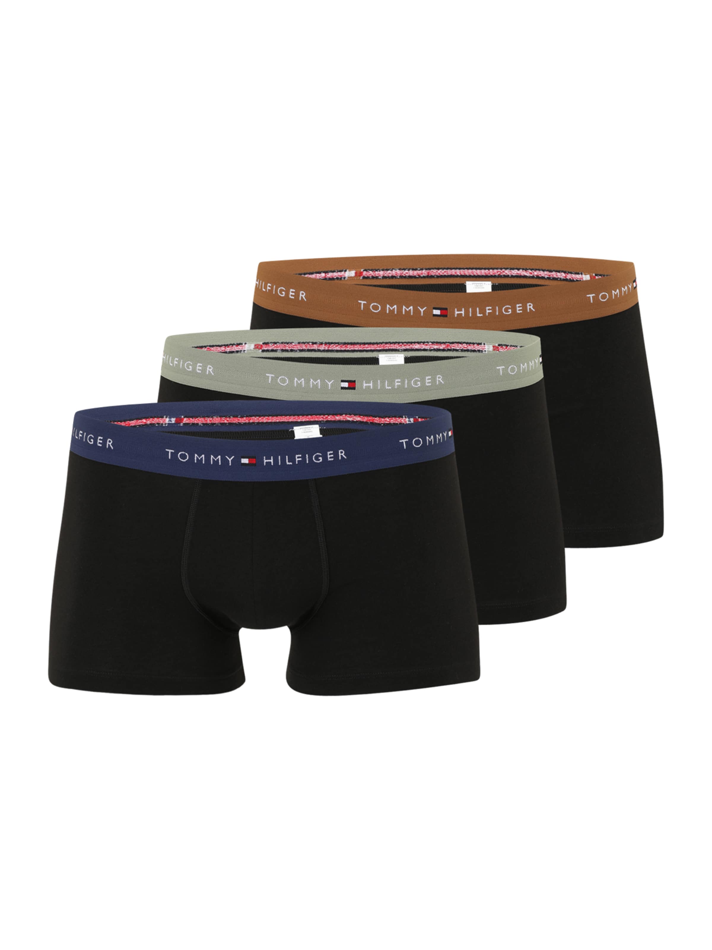 Tommy Hilfiger Underwear Боксерки 'Essential' в черно: отпред