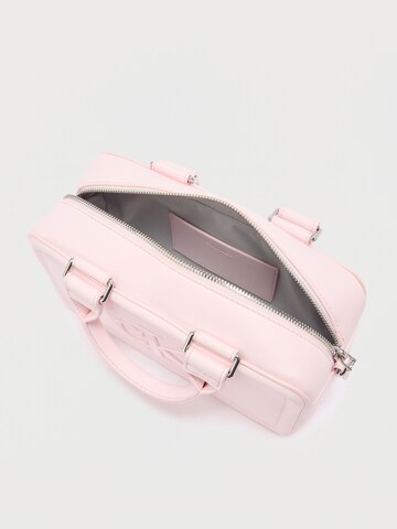 Calvin Klein Handbag 'BOLD ELONGATED MINI' in Pink
