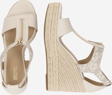 MICHAEL Michael Kors Σανδάλι 'BERKLEY WEDGE' σε μπεζ