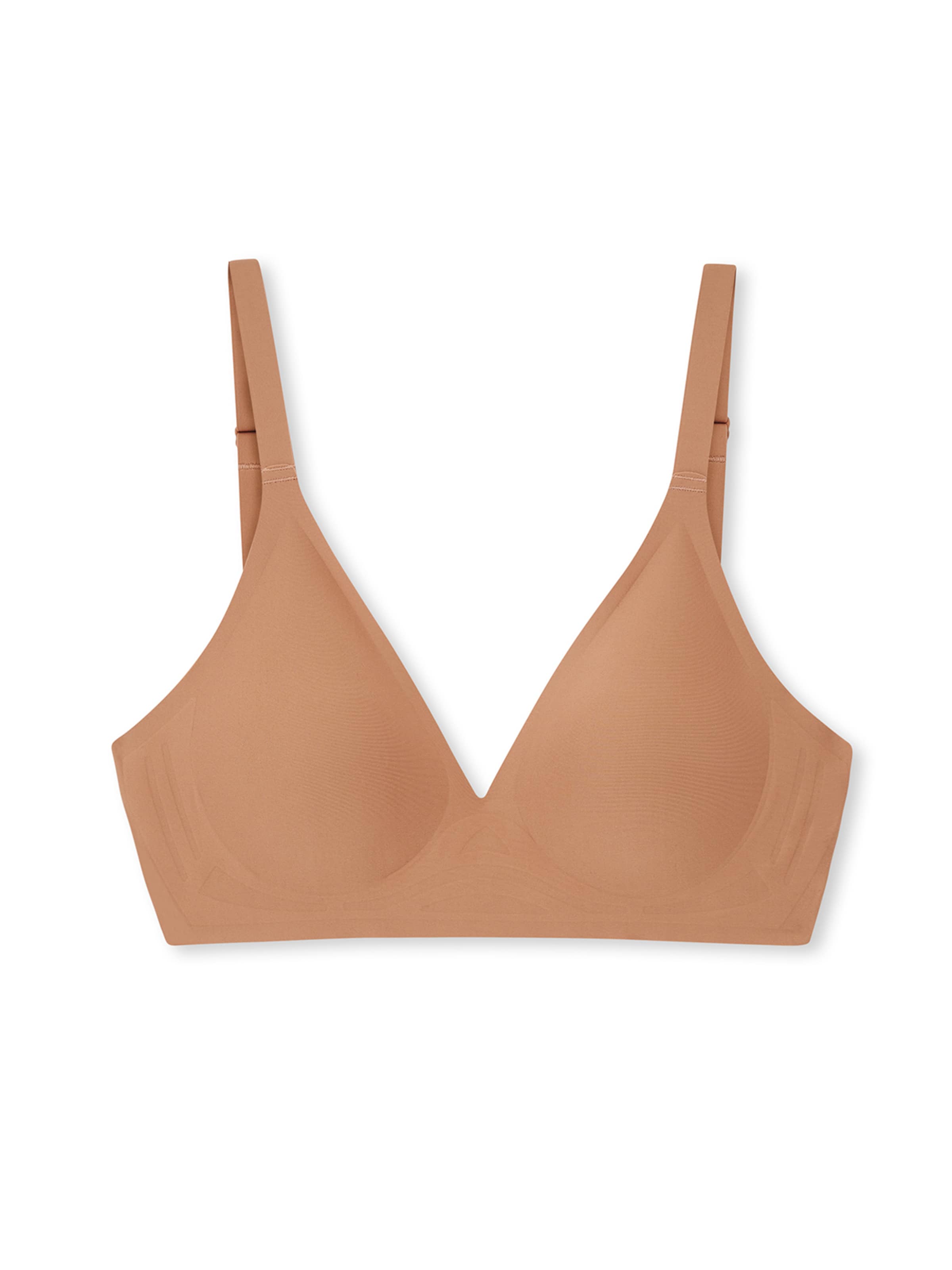 Dagi Tričkové Podprsenka - Hnedá: predná strana