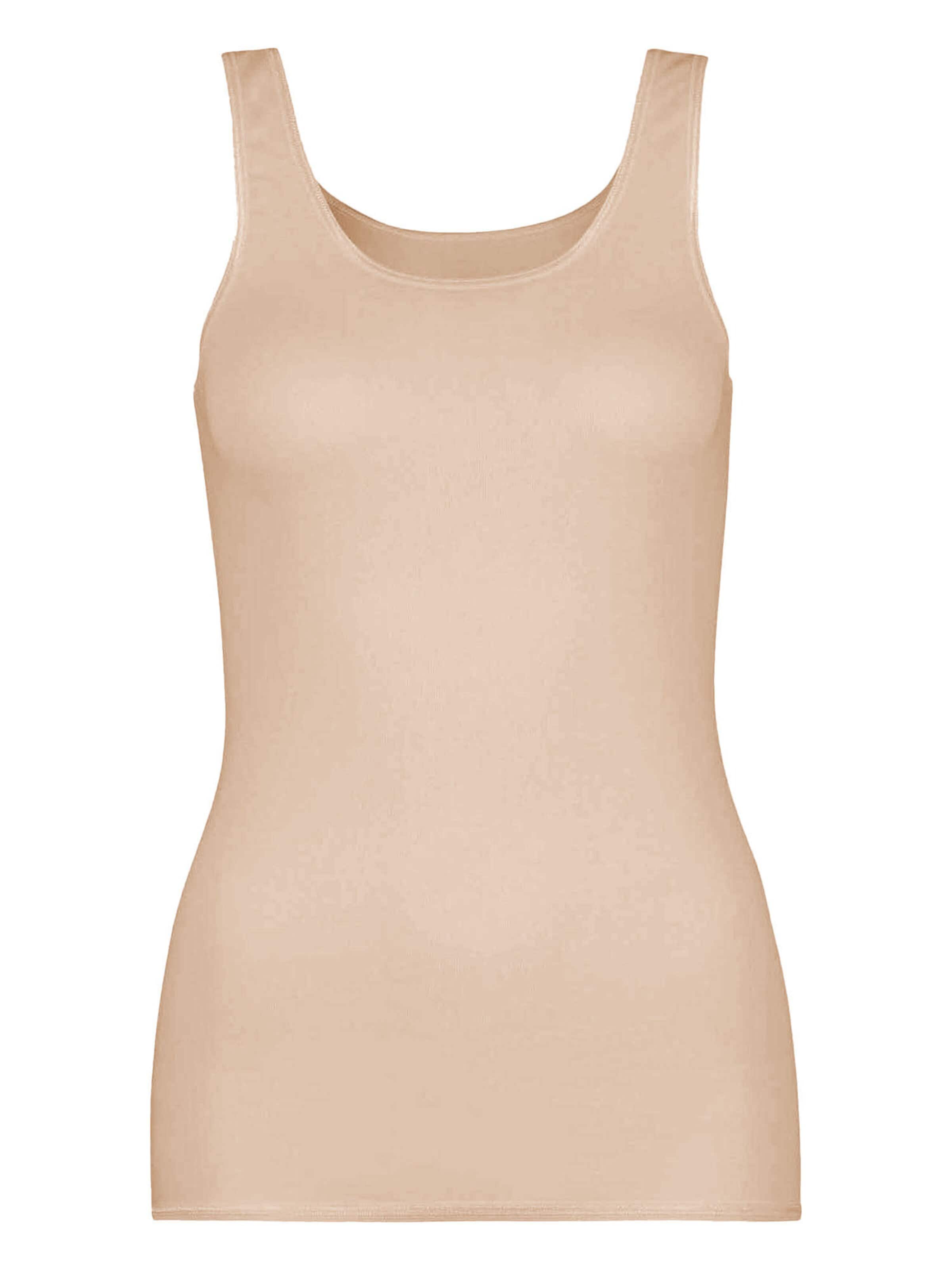Nina von C. Undershirt 'Pure' in Brown: front