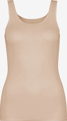 Nina von C. Undershirt 'Pure' in Brown: front