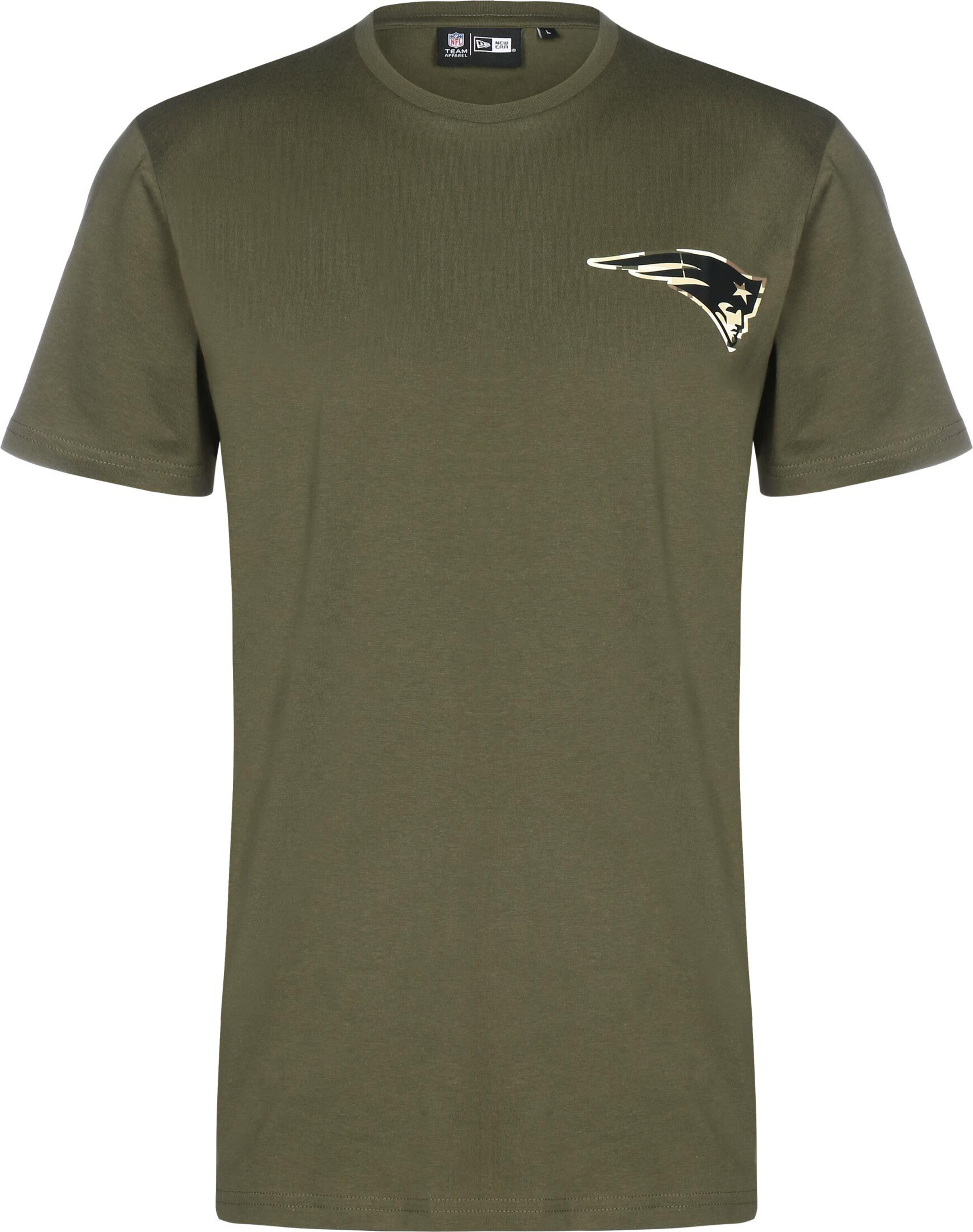 T-Shirt 'NFL Digi Camo New England Patriots' NEW ERA en vert : devant
