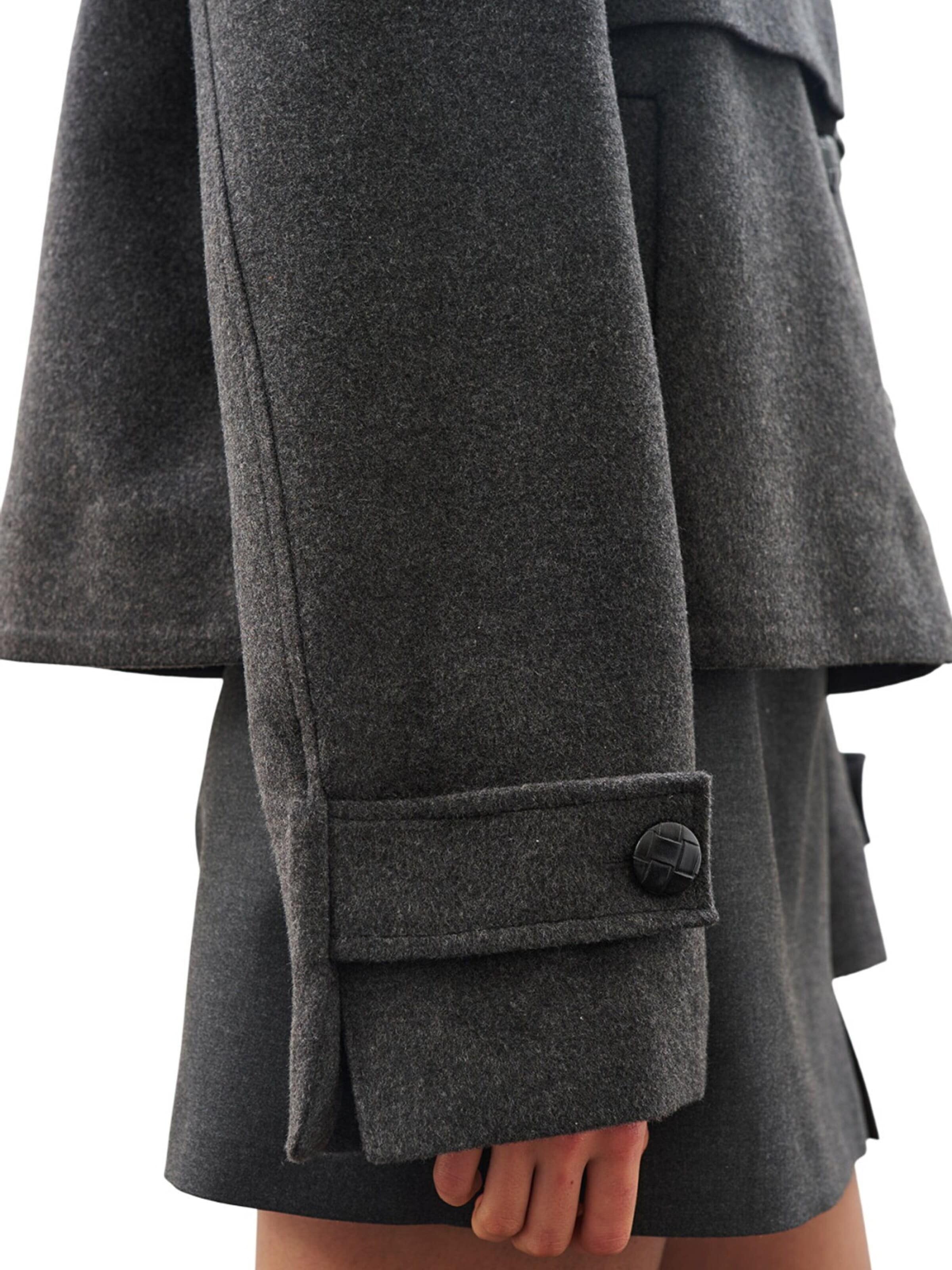 MANUKA Fleece jacket in Grey