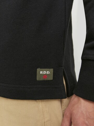 R.D.D. ROYAL DENIM DIVISION Sweatshirt in Zwart