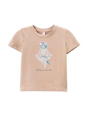 Cat e Lolette Shirt 'Ballerina Cat' in Roze: voorkant