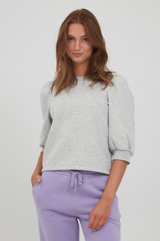 b.young Sweatshirt in Grey: front