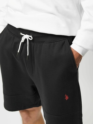 U.S. POLO ASSN. regular Bukser 'Carsten' i sort