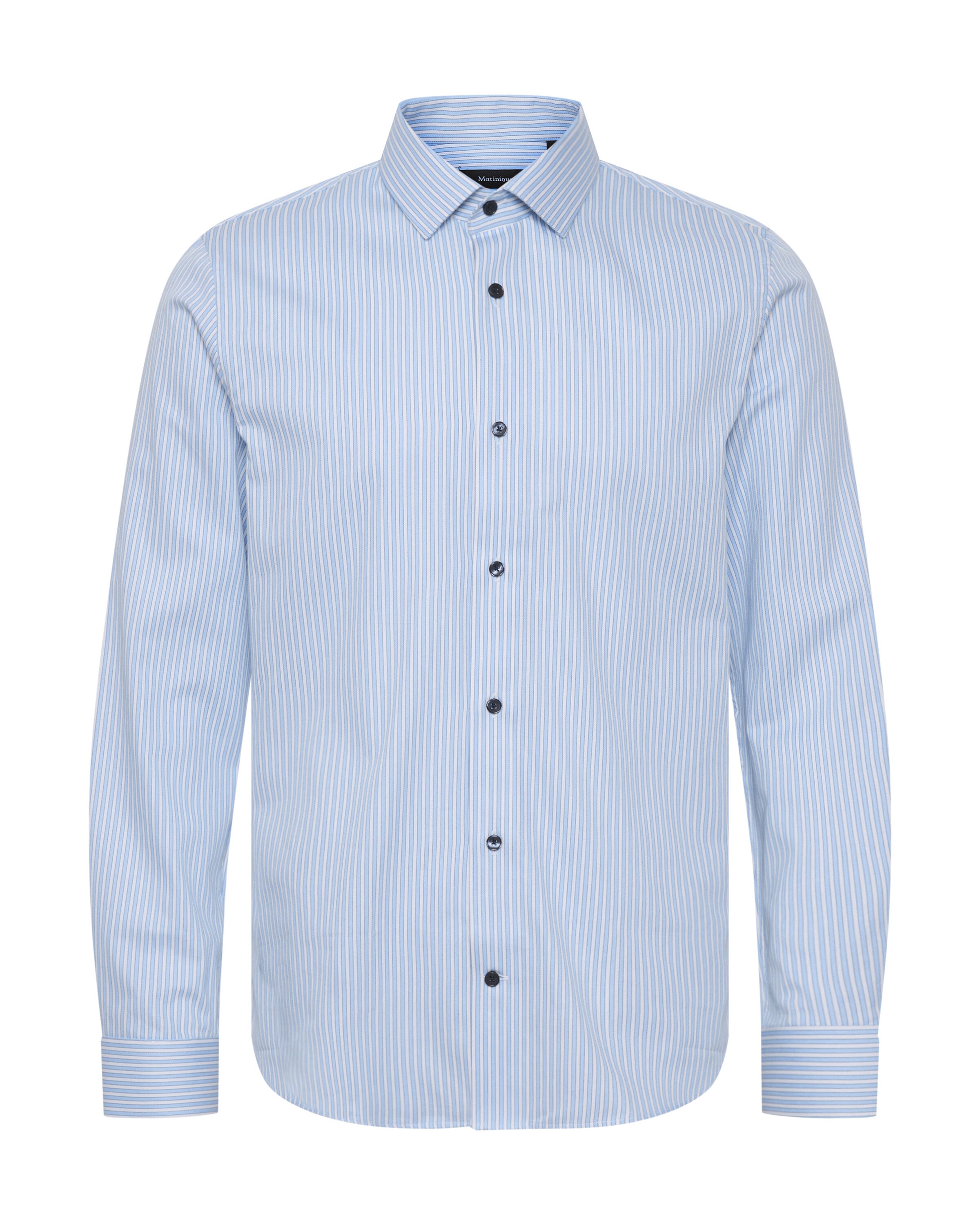 Matinique Regular fit Button Up Shirt 'Trostol' in Blue: front