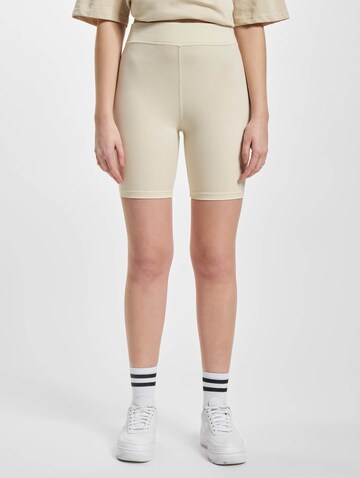 DEF Skinny Shorts in Beige: predná strana