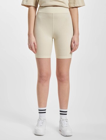 DEF Skinny Leggings in Beige: front