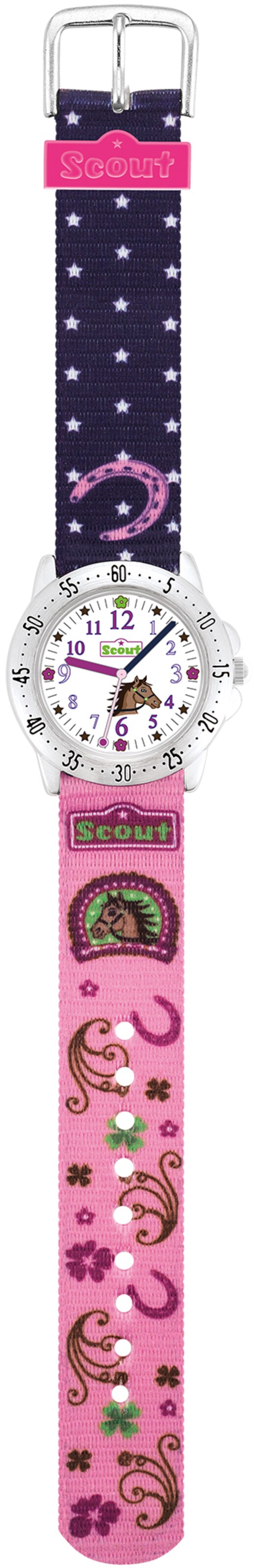 Montre SCOUT en rose : devant