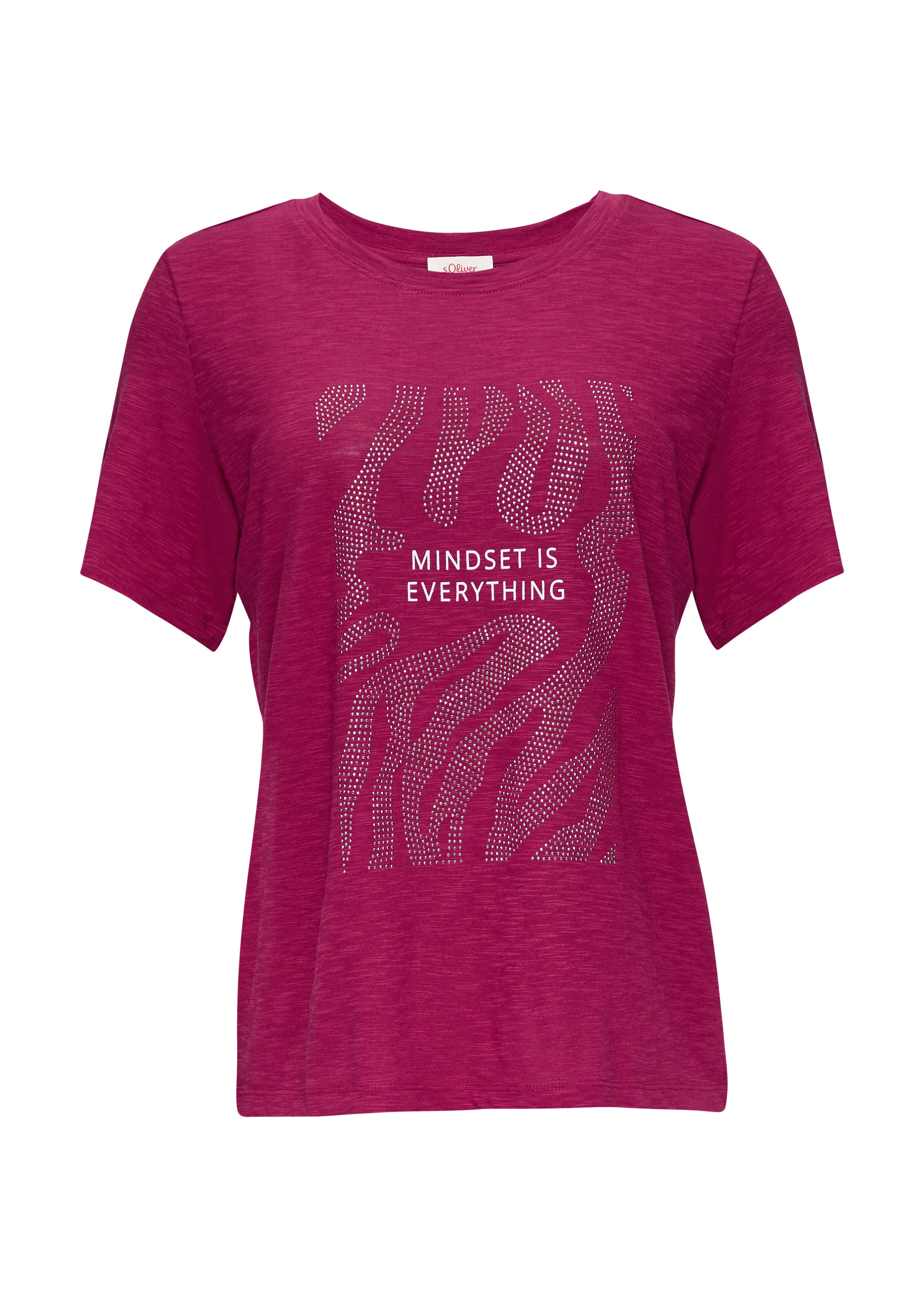 T-shirt s.Oliver en violet : devant