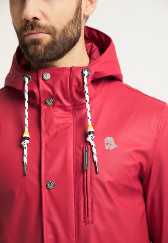 Schmuddelwedda Between-Season Jacket in Red