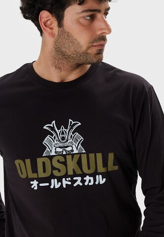 Oldskull Shirt 'Samurai' in Zwart