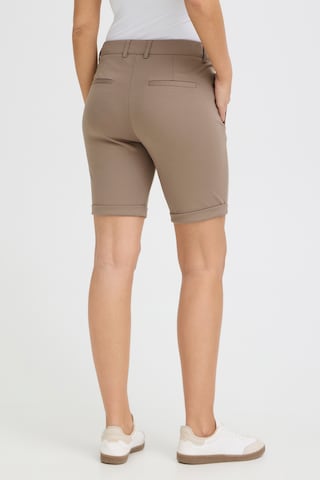 Fransa Regular Trousers 'FRLANO SHO 1' in Beige