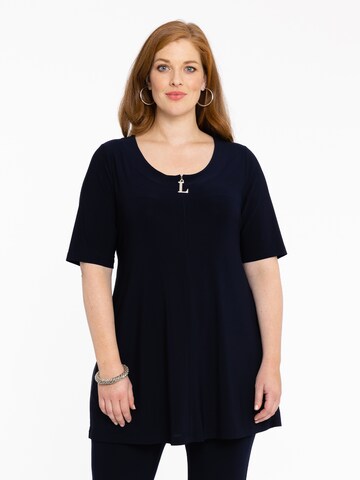 Yoek Tunic in Blue: front