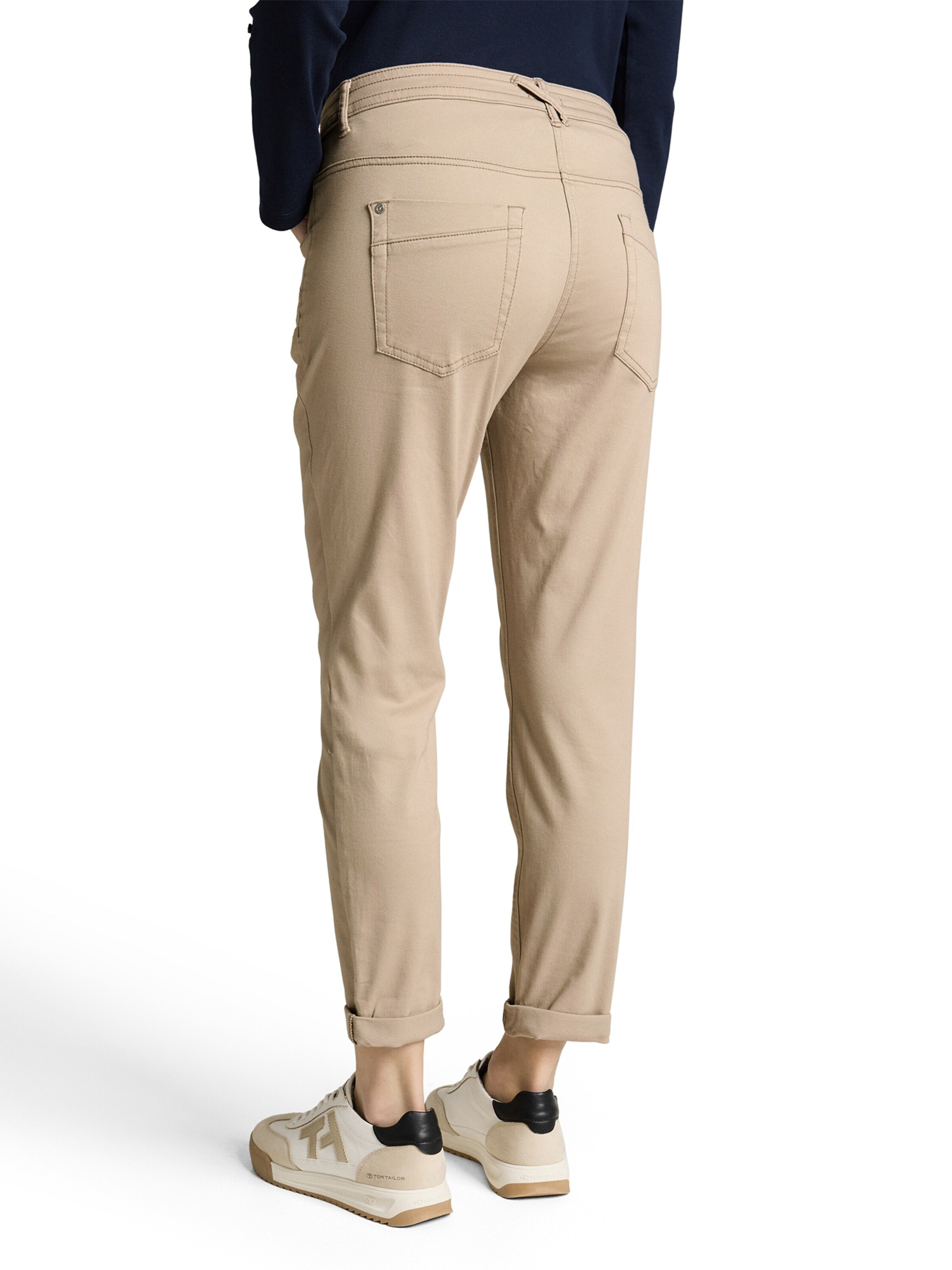 TOM TAILOR Tapered Hose in Grau